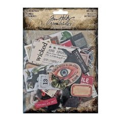   Díszítőelem, Ephemera Pack  / Idea-ology Tim Holtz Halloween (1 csomag)