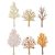 SIZZIX vágósablon 666025, Seasonal Trees / Sizzix Thinlits Die Set (1 csomag)