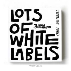   Címke papírtömb , 300g White/ PF Labels / Gifttag Block (135 címke)