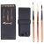 Összecsukható utazó ecset , Le Voyager Black Wallet Set / Raphaël Le Voyageur Travel Brush (1 csomag)