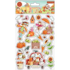   Pufi matrica , Puffy Stickers / Craft Consortium Happy Harvest (1 ív)