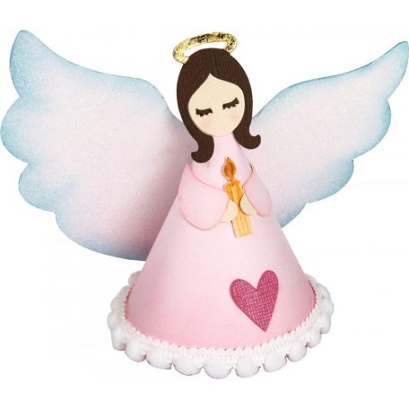 Vágósablon , Angel 3-D / Sizzix Thinlits Die Set (1 csomag)