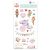 Matrica , Love Notes / Prima Marketing Puffy Stickers (1 csomag)