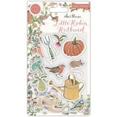   Szilikonbélyegző , Clear Stamps / Craft Consortium Little Robin Redbreast (1 csomag)