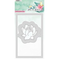   Vágósablon , Water Lily card Blooming Butterfly nr.487 / SL Cutting Die (1 csomag)