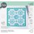 SIZZIX Stencil 665840, Geo Background  / Sizzix Layered Stencil (1 csomag)