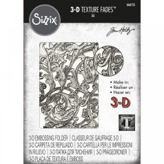   SIZZIX 3D Domborító mappa 666155, Entangled  Tim Holtz/ Sizzix 3-D Textured Impressions Embossing Folder (1 csomag)