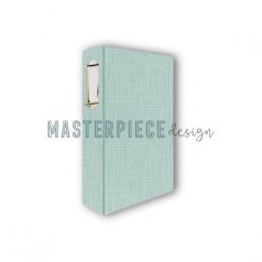   Planner Album 4x8, Turqoise 6-rings / Linen / Masterpiece Memory Planner album (1 csomag)