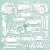 Chipboard 12" (30 cm), Decor - Vehicles Set / Mintay Chippies (1 db)