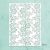 Mintay Stencil 6"x8" - Flowers - Stencil  (1 db)