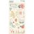 Chipboard 6"X12", Chipboard Stickers / Simple Stories Wildflower (1 ív)