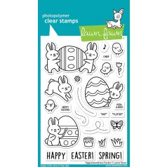   Szilikonbélyegző LF3077, eggstraordinary easter / Lawn Fawn Clear Stamps (1 csomag)