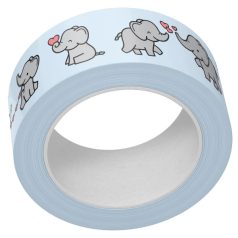   Dekorációs ragasztószalag , elephant parade / Lawn Fawn Washi Tape (1 db)