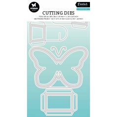   Vágósablon, Butterfly box Essentials nr.499 / SL Cutting Die (1 csomag)