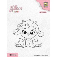   Nellie's Choice Szilikonbélyegző - Little Lamb - Clear Stamps (1 csomag)