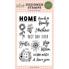   Carta Bella Szilikonbélyegző  - Clear Stamps - Bless This Kitchen - Homemade (1 db)