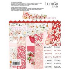   LemonCraft Papírkészlet 6"x8" (15 cm x 20 cm) - Sweetness - Elements - Scrapbooking Paper Pad (1 csomag)