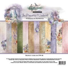   Alchemy of Art Papírkészlet 8" (20 cm) - The Provence Weekend - Double-sided paper (1 csomag)