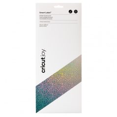   Cricut Öntapadós fólia - tartós 14 cm x 33 cm - Writable Silver Holographic - Smart Vinyl Permanent (4 ív)