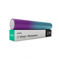   Cricut Öntapadós fólia - színváltós 30 cm x 61 cm - Heat-Activated Purple - Turquoise  - Color-Changing Vinyl Permanent (1 ív)