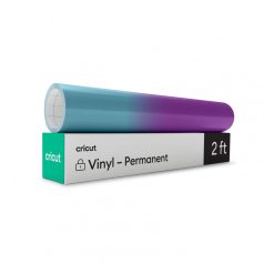   Cricut Öntapadós fólia - színváltós 30 cm x 61 cm - Cold-Activated Turquoise - Purple - Color-Changing Vinyl Permanent (1 ív)