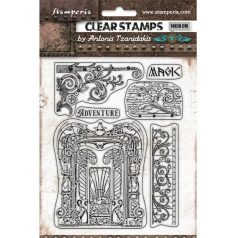   Stamperia Szilikonbélyegző  - Magic Forest - Adventure - Stamperia Clear Stamps (1 csomag)