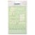 American Crafts Stencil  - Crate Paper - Gingham Garden -  - Stencils (1 csomag)