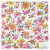 American Crafts Scrapbook fólia 12" (30 cm) - Paige Evans - Blooming Wild - Holographic Foil on Acetate - Specialty Paper (1 ív)