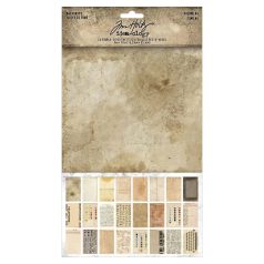   Tim Holtz Díszítőelem - Backdrops Volume 4  - Idea-ology (1 csomag)