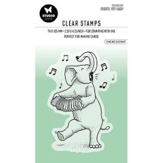   Studio Light Szilikonbélyegző - Singing Elephant Essentials nr.409 - SL Clear Stamp (1 csomag)