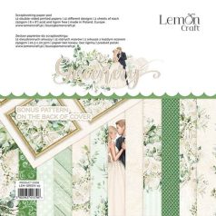   LemonCraft Scrapbook papírkészlet 8" (20 cm) - Greenery  - Scrapbooking Paper Pad (1 csomag)