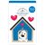 Doodlebug Design Díszítőelem  - Doggone Cute - Happy Home - Doodle-Pops (1 db)