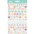 Doodlebug Design Pufi matrica  - Pretty Kitty - Puffy Icons Stickers (1 db)