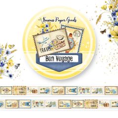   Memory Place Dekorációs ragasztószalag  - Bon Voyage - Kawaii Paper Goods - Washi Tape (1 db)