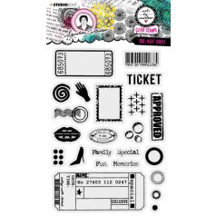   Art by Marlene Szilikonbélyegző  - One-way ticket Signature Collection nr.471 - Art by Marlene - ABM Clear Stamp (1 csomag)