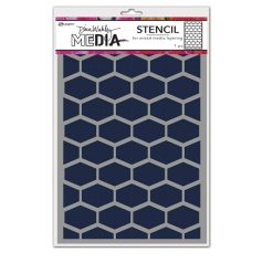   Ranger Ink Stencil - Lattice - Dina Wakley - Media Stencils (1 db)