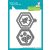 Lawn Fawn Vágósablon LF2926 - honeycomb shaker gift tag - Lawn Cuts (1 csomag)