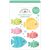 Doodlebug Design Díszítőelem  - Seaside Summer - Tropical Fish - Doodle-Pops (1 db)