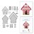 Spellbinders Vágósablon - 3D Vignette Pet House - Cutting Dies (1 csomag)