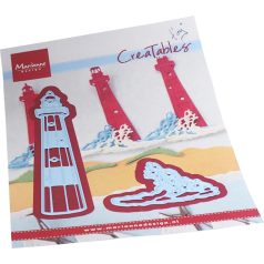   Marianne Design Vágósablon - Tiny's Lighthouse & surf - Collectable (1 csomag)