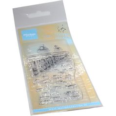   Marianne Design Szilikonbélyegző - Tiny's Border - Beach poles - Clear Stamps (1 csomag)