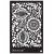 Prima Marketing Stencil 6"X9" (15x23cm) - Folk Florals - Finnabair Stencil (1 db)