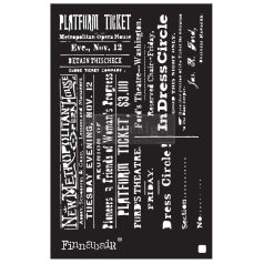   Prima Marketing Stencil 6"X9" (15x23cm) - Theater Night - Finnabair Stencil (1 db)