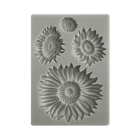 Stamperia Szilikon öntőforma A6 - Sunflower Art - Sunflowers - Silicon Mould (1 db)