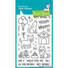   Lawn Fawn Szilikonbélyegző LF3158 - Yappy Birthday - Clear Stamps (1 csomag)