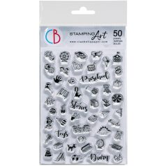   Ciao Bella Szilikonbélyegző - BuJo Preschool - Clear Stamp Set 4"x6" (1 csomag)