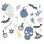 SIZZIX vágósablon 666453 - Spooky Icons  - Thinlits Die Set  (1 csomag)