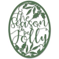   SIZZIX vágósablon 666450 - Jolly Season  - Thinlits Die Set  (1 csomag)