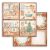 Stamperia Scrapbook papír 12" (30 cm) - All Around Christmas - 4 Cards - Paper Sheets (1 ív)