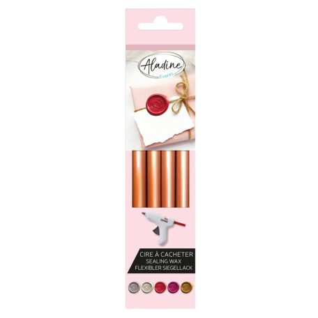 Aladine Réz színű pecsétviasz rúd  - Copper - Wax Stick (4 db)